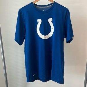 Indianapolis Colts Nike Legend Logo Essential 2 Performance T-Shirt size M
